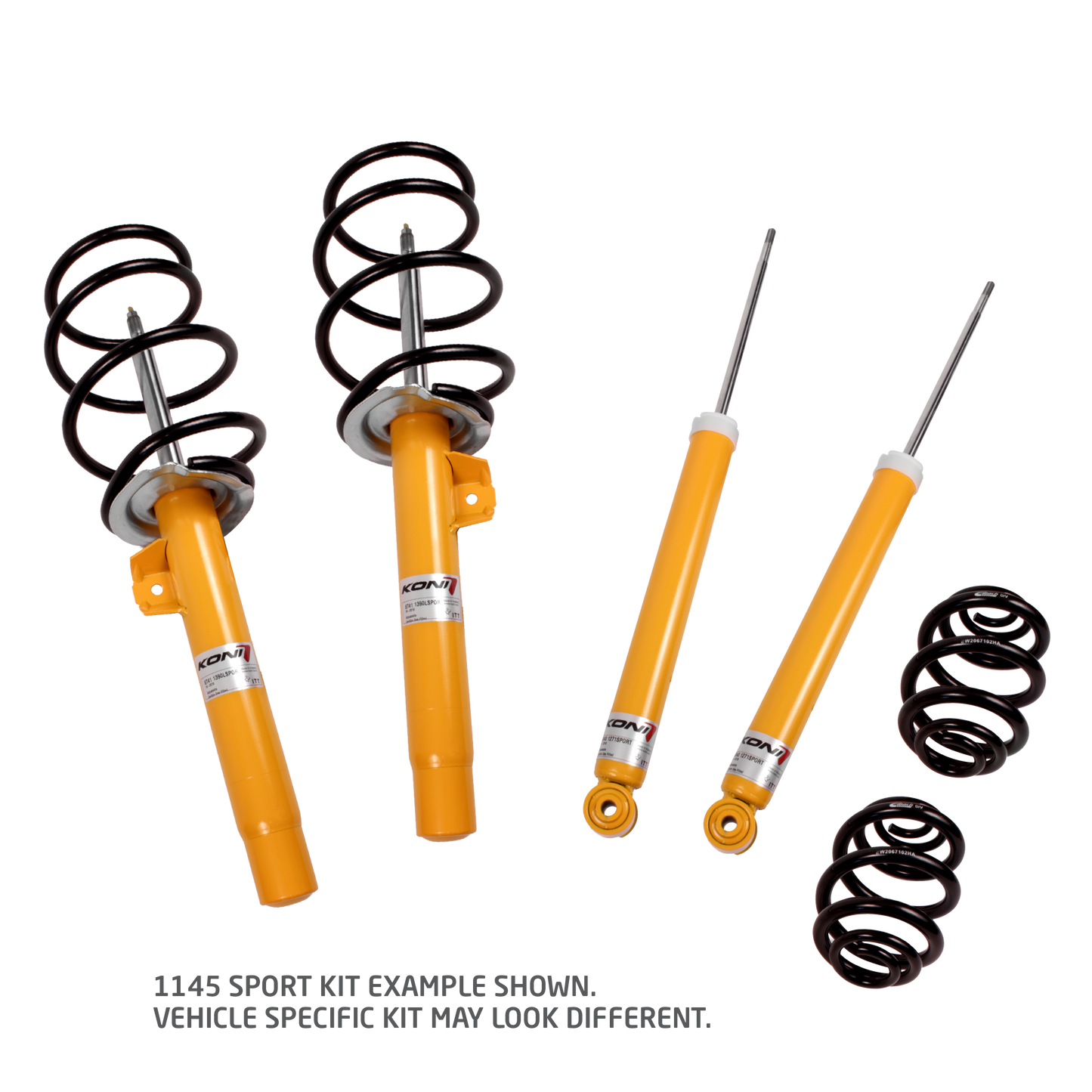KONI SPORT KIT Kit (Front+Rear) Suspension Kit / 2007 - 2013 MINI COOPER ( PN  1145-1042 )